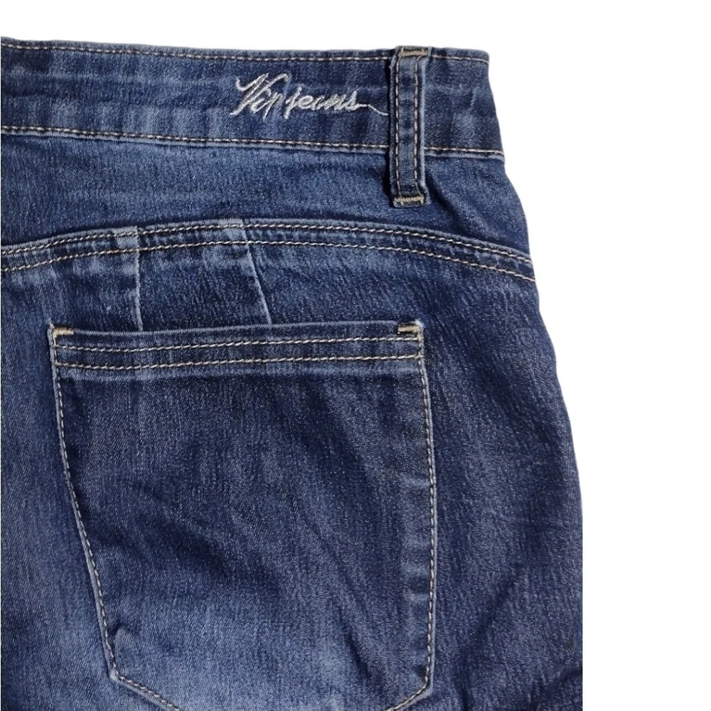 V.i.p. Jeans acid wash, distressed blue jeans. Size 9/109. C7 - Picture 7 of 9